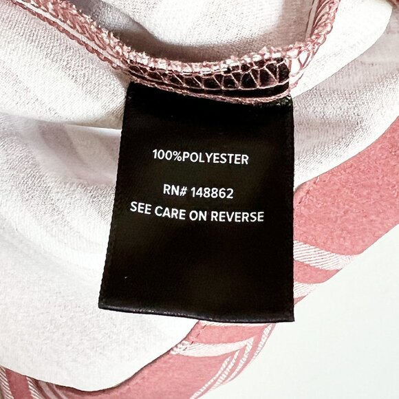 NEW Torrid Boyfriend Blazer Jacket Light Weight Striped Mauve Rose Pink L 12 $70 - Picture 12 of 14